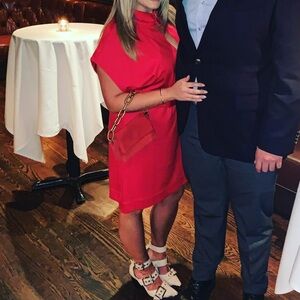 Maeve by Anthropologie Red Dress